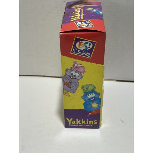 Rare 1997 Yes! Preschool Yakkins STONEY & DINO record your voice Need Batery VTG - Picture 3 of 6
